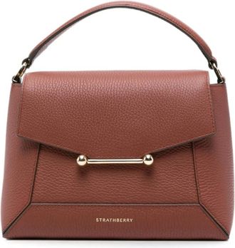 Strathberry Tassen, Dames, Bruin, ONE Size, Leer, Strathberry Tas