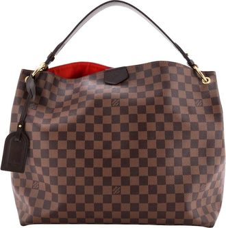 Louis Vuitton Brown Damier Graceful Mm (Authentic Pre-Loved)