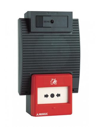 Cooper Eaton Caja De Alarma Contra Incendios A Pilas 22x13x6,5 Cm