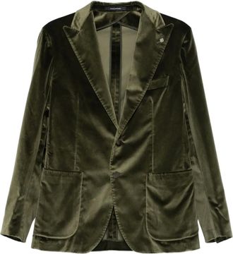 Tagliatore Blazer con applicazione - Verde