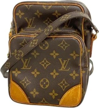 Louis Vuitton Pre-owned Cross Body Bags, female, Brown, Size: ONE SIZE Pre-owned Fabric louis-vuitton-bags