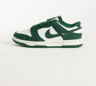 Nike sneakers in verde scuro e bianco