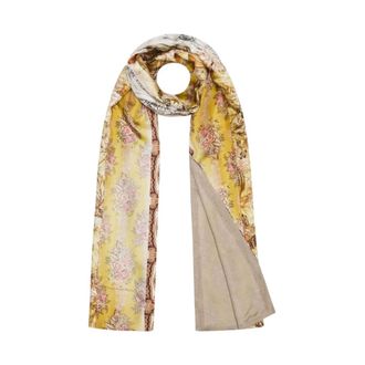 Pierre-Louis Mascia Aloewon Scarf - female - Pierre-Louis Mascia - Silk Scarves - Yellow - ONE SIZE - Accessories