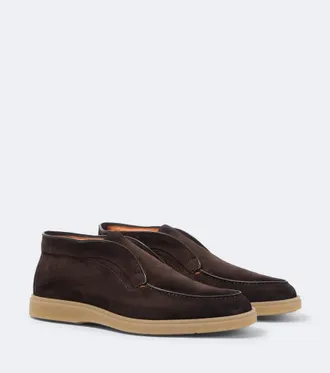Santoni Suede desert boots