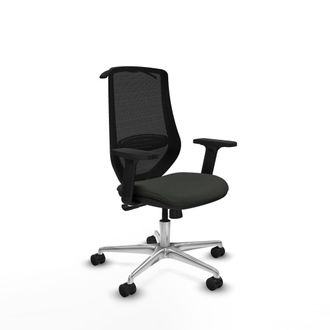 Piqueras y Crespo Piqueras Y Crespo Mardos Silla De Oficina Negra Ergon&oacute;mica