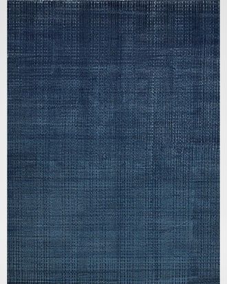 Exquisite Rugs Cabrini Hand-Loomed Navy Rug, 10 x 14