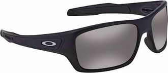 Oakley Mens Turbine Polarized Sunglasses In Matte Black Prizm Black