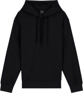 A|X Armani Exchange Xm 002906 Hooded Sweatshirt - Heren - Hoodies - Zwart - S - Polyester - Hoodies & sweatvesten