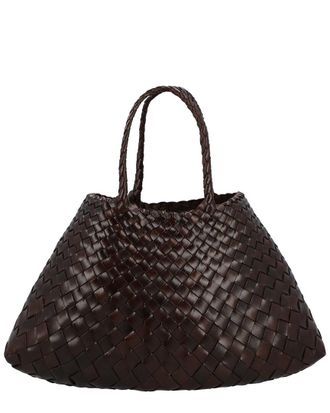 Dragon Diffusion Small Santa Croce Leather Shoulder Bag