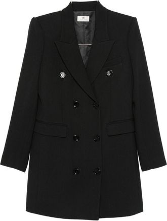 Elisabetta Franchi blazerjack met dubbele rij knopen
