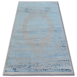 RugsX Alfombra Acr&iacute;lica Manyas 0917 Gris/azul Blue 200x300 Cm
