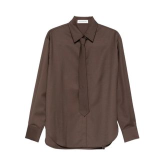 Frankie Shop THE Frankie Shop Shirts - female - The Frankie Shop - Shirts - Brown - M - Blouses & Shirts