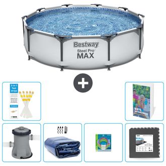 Bestway Piscina Bestway Steel Pro Max Redonda - 305x76 Cm - 7-piezas S177