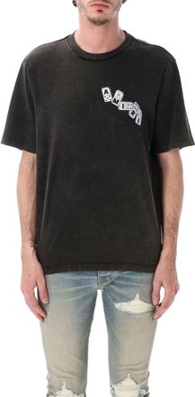 Amiri Domino Relaxed Fit Vintage Cotton T Shirt