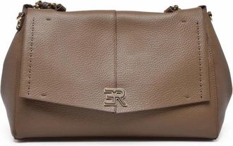 Ermanno Scervino Eba Schoudertas - Dames - Schoudertassen - Bruin - ONE Size - Tassen