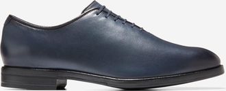 Cole Haan Mens Foster Grand Wholecut Oxfords - Blue Size 10.5