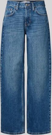 Topshop Wide Leg Jeans im 5-Pocket-Design Modell INCH in Jeansblau, Gr&ouml;&szlig;e 25/32