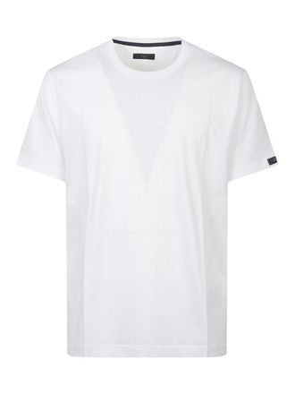 Fay T-Shirt In White Cotton