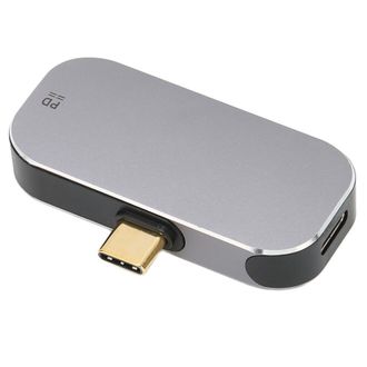 OEM Adaptador Concentrador Usb-c, Plug And Play, Transferencia De Datos De Alta Velocidad, Disipador De Calor De Cobre, Almacenamiento Universal, 3 En 1, 