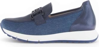Gabor 62.472.26 Loafer - Dames - Ballerinas - Blauw - 36 1/2 EU - Leer - Schoenen