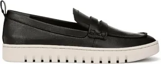Vionic Womens Uptown Loafer In Black Leather