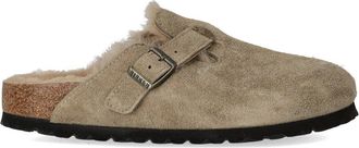 Birkenstock CLOG BOSTON SHEARLING TAUPE BIRKENSTOCK