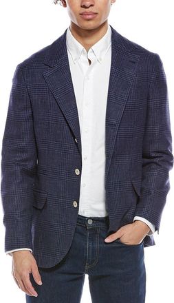 Brunello Cucinelli Wool, Silk, & Linen-Blend Jacket