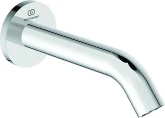 Ideal Ca&ntilde;o De Pared Joy Saliente 160mm Cromado Con Roseta Redonda Standard