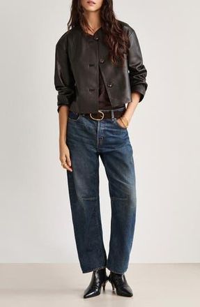 Madewell The Darted Barrel Leg Jeans in Danver Wash at Nordstrom Rack, Size 32