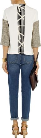 By Malene Birger By Malene Birger Torani Silk and Crepe Top Size S