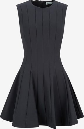 SIMKHAI Kurzes Plissee-Kleid Delfie