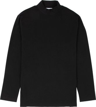 adidas Mens Y-3 Solid Color Casual Long Sleeves Black GK4497