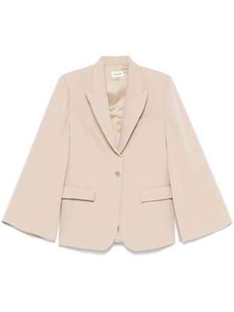 Parosh Single-Breasted Blazer Jacket-Donna
