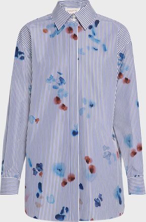 Fendi Ff Chambray Denim Cropped Jacket Clothing from