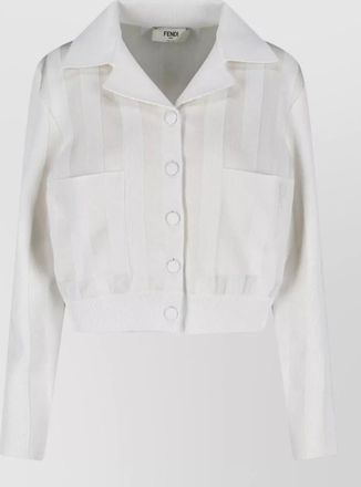 Fendi knitted blazer