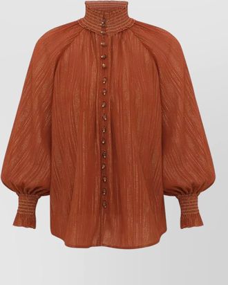 Zimmermann gathered blouse