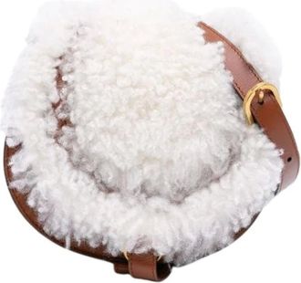 Chlo&eacute; Pre-owned Cross Body Bags, female, White, Size: ONE SIZE Pre-owned Marcie Crossbody Bag