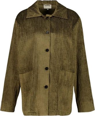 Zeus + Dione Synthesis Jacket - Dames - Zomerjassen - Groen - M - Katoen - Jassen
