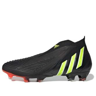 adidas Predator Edge+ FG Black Team Solar Yellow GW1043
