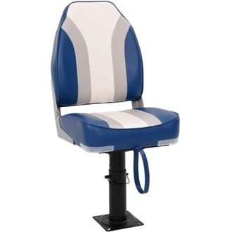 vidaXL Silla Plegable Para Barco Con Respaldo Alto Vidaxl
