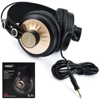 Trade Shop Trade Shop - Auriculares Con Cableado Por Cable D68 Hifi Stereo 3.5 Mm Jack M&uacute;sica Dise&ntilde;o Ergon&oacute;mico