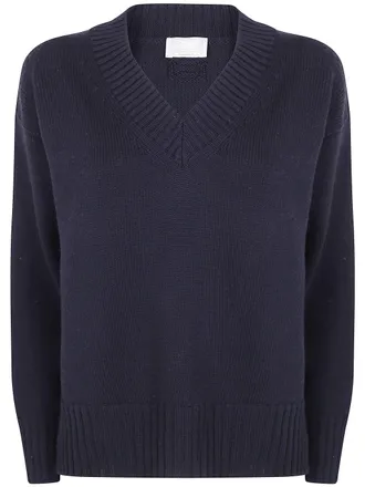Drumohr Sweater V Neck Oversized
