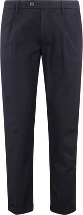 Re-hash Stijlvolle Haarknip Collectie - Heren - Nette broeken - Blauw - W30 - Broeken