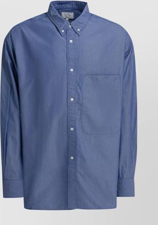 Beams Plus long sleeve shirt featuring button-down collar