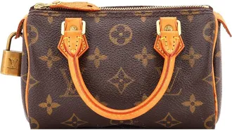 Louis Vuitton Brown Monogram Canvas Speedy Mini Hl (Authentic Pre-Loved)