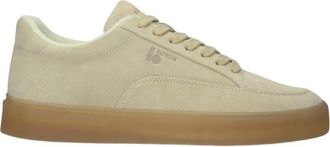 Blackstone Quartz Beverly Sneaker - Heren - Sneakers - Beige - 42 EU - Leer - Schoenen