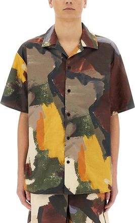 J.W.Anderson Abstract Print Shirt-Uomo