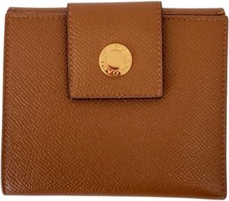 Bulgari Pre-owned portafogli di pelle - - Pre-owned - Donna - Marrone - ONE SIZE