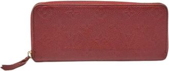 Louis Vuitton Pre-owned Wallets, female, Red, Size: ONE SIZE Pre-owned Leather Wallet