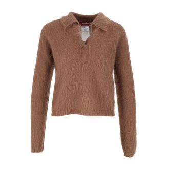 Max Mara Top de punto sin mangas Febe - Knitwear - Mujer - Marr&oacute;n - XS